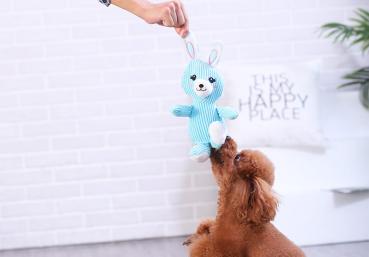 Großhandel B2B Hund Kauspielzeug Beißspielzeug gelbe Ente